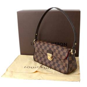 LOUIS VUITTON/ルイヴィトン ラヴェッロPM ショルダーバッグ ダミエ エベヌ N60007 FL1008 FS ABランク