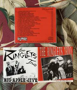 The Ringlets Trio CD Rocks 1990 Germany Rumble Records ロカビリー