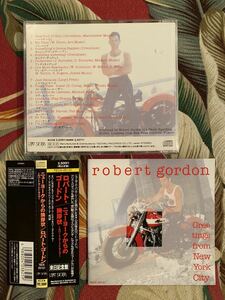 Robert Gordon 帯付CD Greetings From New York City ロカビリー ロバートゴードン