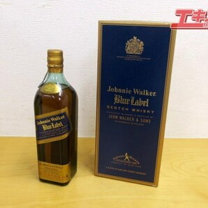 Johnnie Walker ジョニーウォーカー ブルーラベル ウイスキー 750ml 43％ 未開栓 冊子 箱付き 戸塚店の画像1