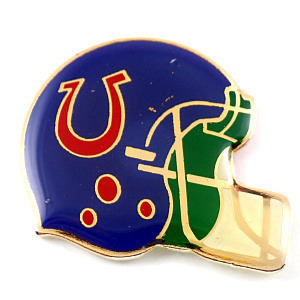 Значок штифта Indianapolis Cortz/USA Американский футбольный шлем ◆ French Limited Pins ◆ Редкая винтажная партия штифтов