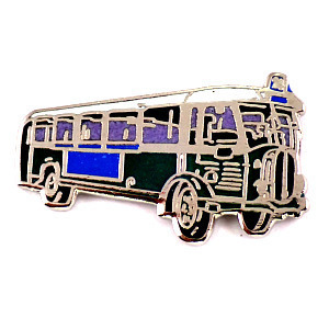  pin badge * antique car bus vehicle * France limitation pin z* rare . Vintage thing pin bachi