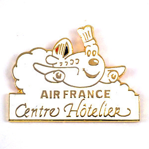 Air France Airplane of Pin Badge Chef шеф -повар ◆ French Limited Pins ◆ Редкая винтажная штифта