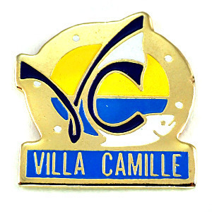  pin badge *VC white fish boat boat. window frame * France limitation pin z* rare . Vintage thing pin bachi