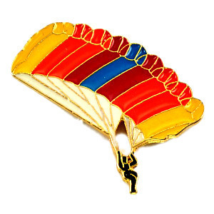  pin badge *pala Shute flight paraglider empty middle Sky sport player * France limitation pin z* rare . Vintage thing pin bachi