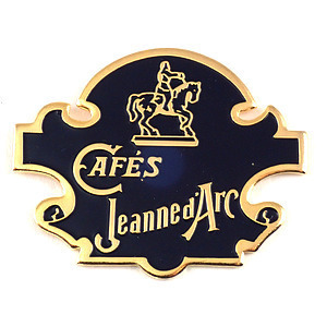 Название значка Pin jean Nudark Saint Cafe на лошади ◆ French Limited Pins ◆ Редкая винтажная партия штифтов