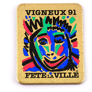 Art hand Auction Pin-Abzeichen/Moderne Malerei Vinue Paris Suburbs ◆ Frankreich limitierte Pins ◆ Seltene Vintage-Pin-Abzeichen, verschiedene Waren, Pin-Abzeichen, Andere