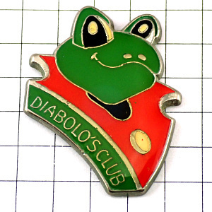  pin badge * frog green color. .* France limitation pin z* rare . Vintage thing pin bachi