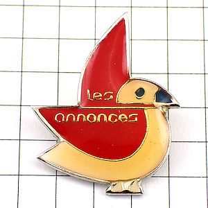  pin badge * white bird ... wing * France limitation pin z* rare . Vintage thing pin bachi
