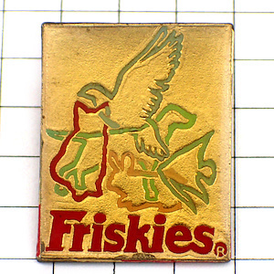  pin badge *fli ski dog cat bird . fish * France limitation pin z* rare . Vintage thing pin bachi