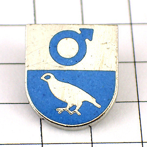  pin badge * small bird autograph man. . chapter * France limitation pin z* rare . Vintage thing pin bachi