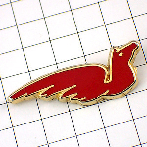  pin badge * red Pegasus wing. exist horse * France limitation pin z* rare . Vintage thing pin bachi