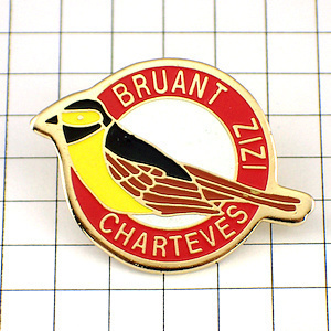  pin badge * yellow ... small bird * France limitation pin z* rare . Vintage thing pin bachi