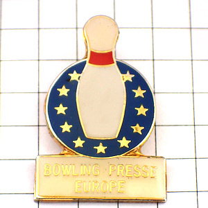  pin badge * bowling. pin 1 psc euro flag. star * France limitation pin z* rare . Vintage thing pin bachi