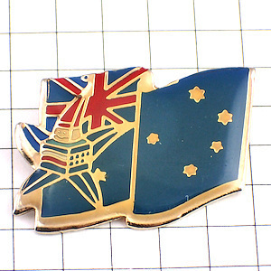 Значок значка, флаг Австралии, Альбервиль, Зимние Олимпийские игры ◆ Значки только для Франции ◆ Редкие винтажные значки