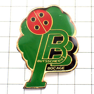  pin badge * ladybug BB.... tree * France limitation pin z* rare . Vintage thing pin bachi