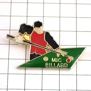  pin badge * billiards place pool bar . lamp place * France limitation pin z* rare . Vintage thing pin bachi