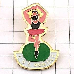  pin badge *ba Rely na.. man chuchu.. ballet * France limitation pin z* rare . Vintage thing pin bachi