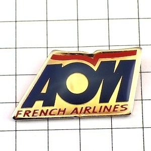  pin badge *AOM aviation * France limitation pin z* rare . Vintage thing pin bachi