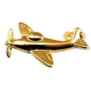  pin badge * gold color Gold airplane Switzerland air aviation * France limitation pin z* rare . Vintage thing pin bachi