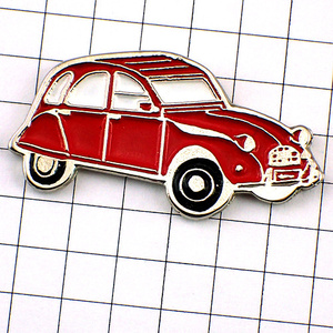  pin badge * Citroen 2cv red. car * France limitation pin z* rare . Vintage thing pin bachi