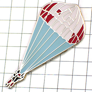  pin badge *pala Shute falling umbrella * France limitation pin z* rare . Vintage thing pin bachi