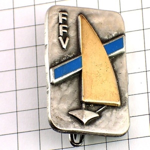  brooch * yacht sailing boat * France limitation antique * rare . Vintage thing 