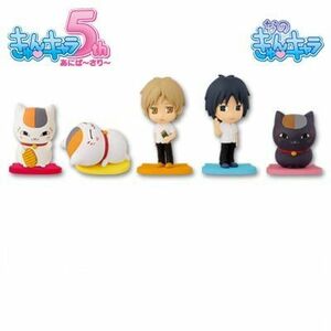  Natsume's Book of Friends .. ... Cara second . figure nyanko. raw 5 kind set 