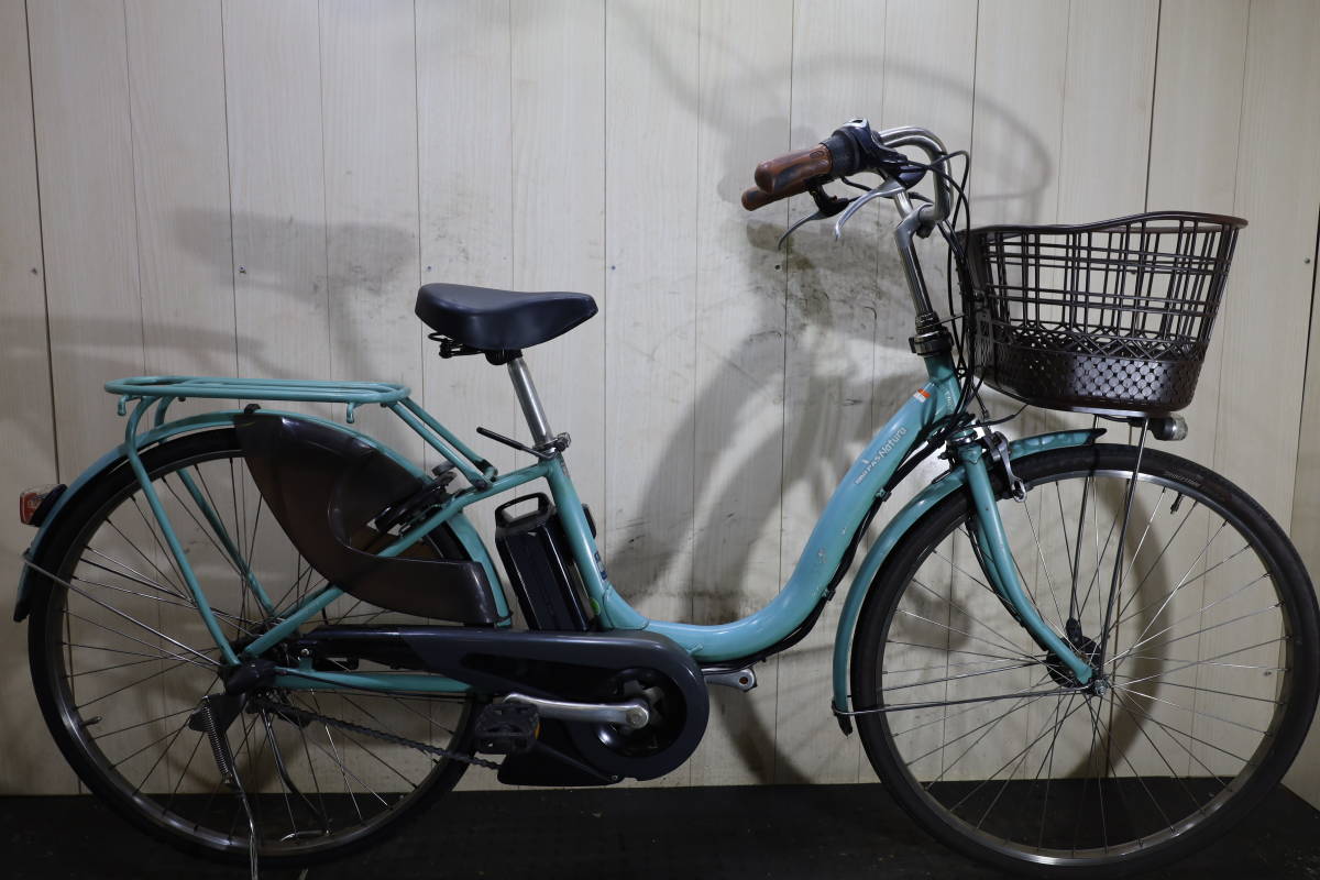 新しい新しい電動自転車 ヤマハ PAS ブラウン 26インチ おまけ 