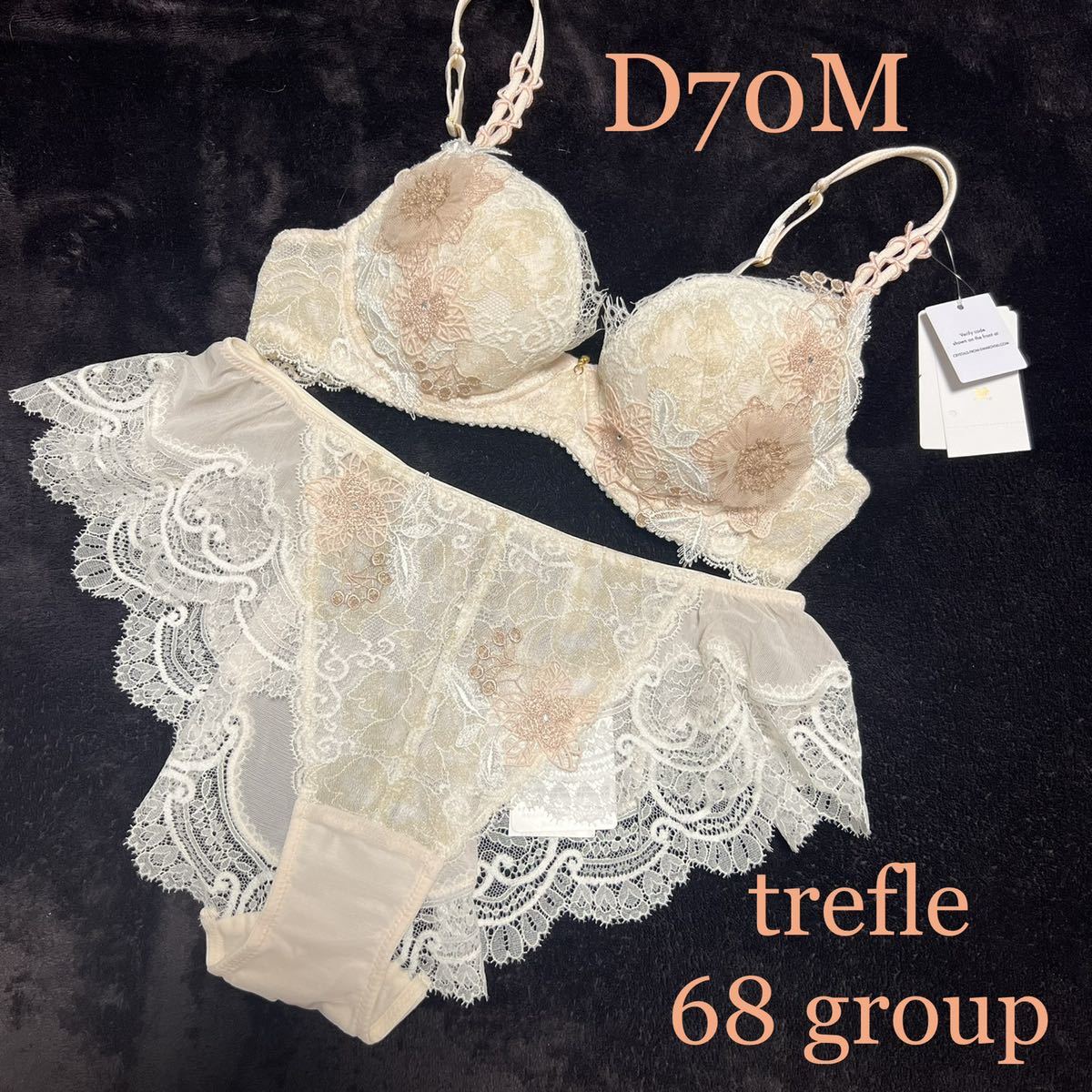 ワコール/トレフル73グループ ブラショーツD75サックス-