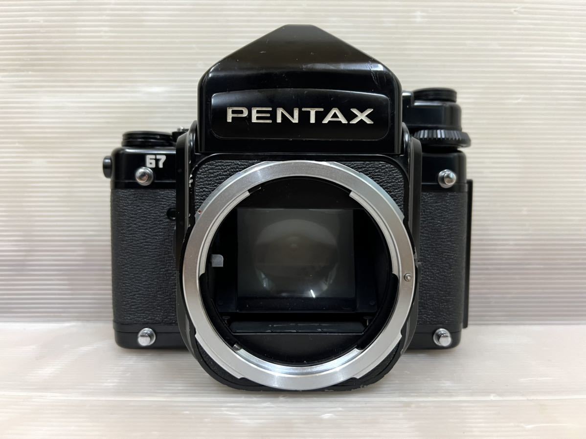 日本売れ筋ランキング ★ペンタックス　67　バケペン　200mm F4付　ミラーアップ有★ フィルムカメラ