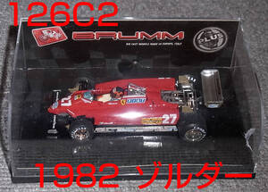 P001 1/43 フェラーリ 126C2 ビルヌーブ ベルギーGP ゾルダー 1982 FERRARI