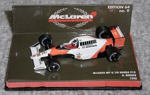 1/64 マクラーレン ホンダ MP4/5B ベルガー McLAREN HONDA