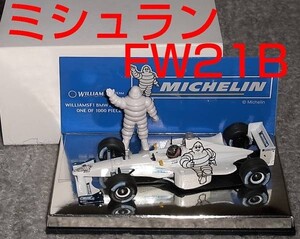 ミシュラン別注 1/43 ウイリアムズ BMW FW21 テストカー ビバンダム FW21B WILLIAMS MICHELIN