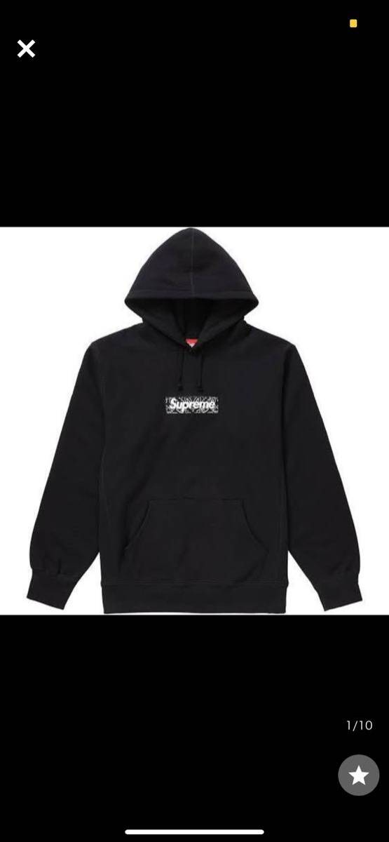 ヤフオク! -「supreme Box logo hooded sweatshirt black」の落札相場