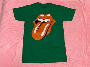 THE ROLLING STONES ローリング・ストーンズ Tシャツ M バンドT ロックT グリーン 緑 
