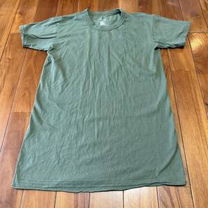 沖縄 海兵隊実物 SOFFE ミリタリー Tシャツ トレーニング ランニング 筋トレ スポーツ SMALL OD (管理番号O33)