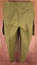 MYP15347 FREEWHEELERS フリーホイーラーズ GROUND CREW TROUSERS カーゴパンツ 1932008 32 カーキベージュ 美品_画像2