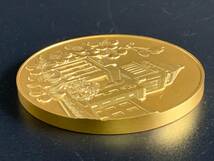 【結】記念メダル 日本国 参議院 造幣局 113ｇ 銅製 骨董品 古美術 アンティーク_画像9