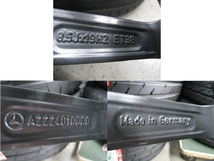 ベンツ W222 純正AMG 19インチ 112/5H BRIDGESTONE POTENZA S001 ベンツSクラス(W222)他_画像2