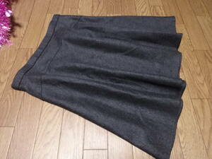  world![UNTITLED] gray wool skirt 1*S* Untitled * as good as new!
