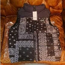 F.C.Real Bristol DOWN VEST ブラック バンダナ XL_画像3