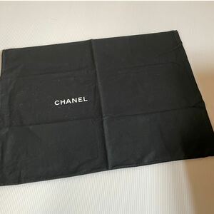 F163■ 未使用 シャネル CHANEL 保管袋 特大 黒 綿