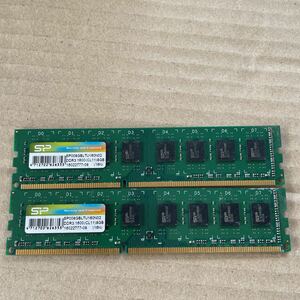 SP SP008GBLTU160N02 DDR3 1600 8GB 2枚