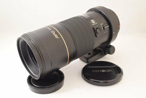 ★極上品★ MINOLTA ミノルタ AF APO TELE MACRO 200mm F4 G 2210034