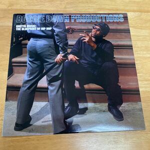 【同梱可】◆　Boogie Down Productions ◆　Ghetto Music: The Blueprint Of Hip Hop （輸LP)【型番号】1187-1-J