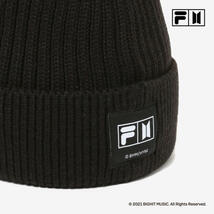 送料無料 BTS x FILA ジョングク 着用 コラボ グッズ ニット帽 ニットキャップ ニット キャップ メンズ レディース 黒 ブラック_画像5