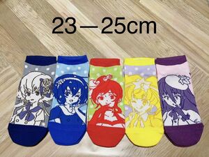 ゾンビランドサガ　靴下　ソックス　23-25cm 5足セット