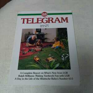 鉄道洋書 LGB TELEGRAM Spring 1995 Vol.6, No.1