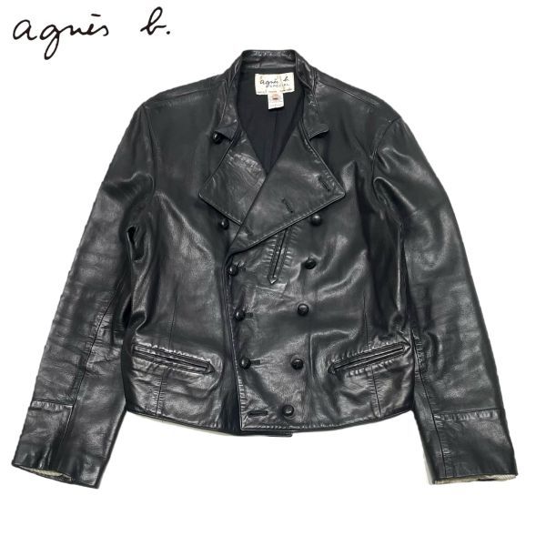 ヤフオク! -「agnes b レザー ジャケット」の落札相場・落札価格